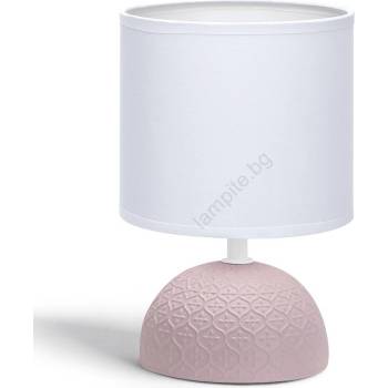 Image 1 of Aigostar - Настолна лампа 1xE14/40W/230V розова/бяла (AI0161)