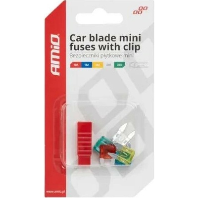 AMIO Autopojistky MIX se stahovákem AMIO-03378