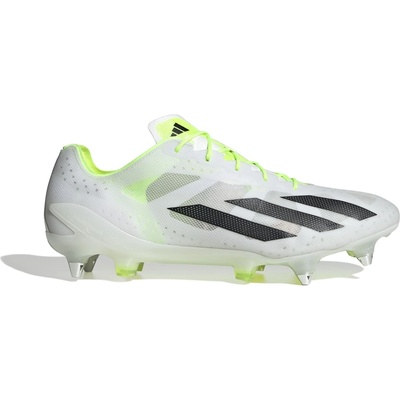 Adidas Футболни бутонки Adidas x Crazyfast+ Soft Ground Football Boots - Wht/Blk/Lemon