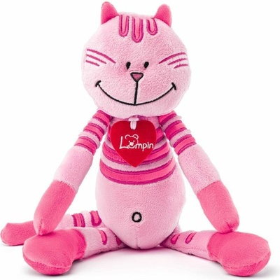 Lumpin Kočka Rosalie růžová 38 cm
