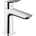 Hansgrohe Logis - Смесител за мивка Fine 110, с изпразнител, EcoSmart, хром 71251000 (71251000)