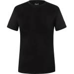 super. natural Мъжки долна фланелка с къс ръкав super. natural Sierra 140 Tee T-shirt - Jet Black - размер 3XL (014-2124-0416)
