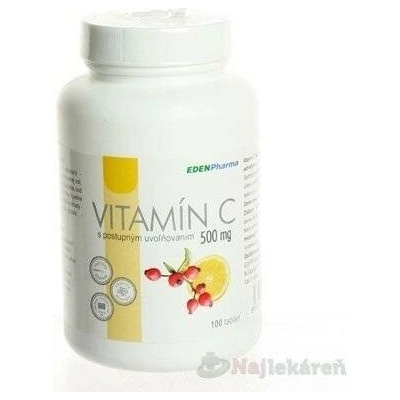 EDENPharma VITAMIN C 500 mg s postupným uvolňováním 100 tablet
