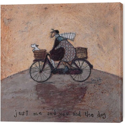 Obraz na plátne Sam Toft - Just Me and You and The Dog, 2 - 40×40 cm