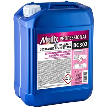 Medix Professional Дезинфeкциращ алкален спрей-обезмаслител Medix Professional, (5020260017)