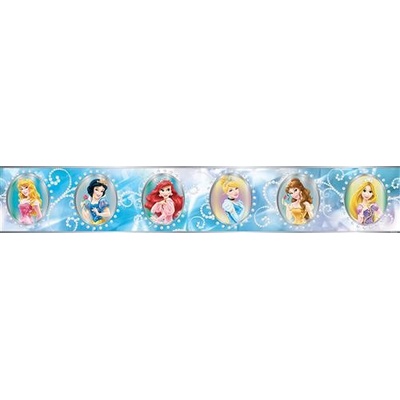 IMPOL TRADE 500402 Bordura samolepící princezny BDD-5-119-10, rozměr 5 m x 10,6 cm – Zboží Dáma