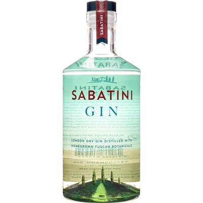 Sabatini Gin London Dry Gin 41,3% 0,7 l (holá láhev)