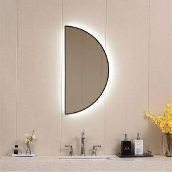 Image 1 of Inter Ceramic Огледало за баня с вградено LED осветление Moon, 40х80 см