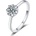 Silenti Jewelry Сребърен пръстен "Поетичност" - 5 - 49мм (15.6мм диам. )