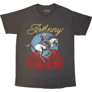 Johnny Cash Gallop Charcoal Grey M Риза (JCTS25MC02)