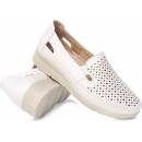 Jimix perleťové mokasíny DS13035-2WH