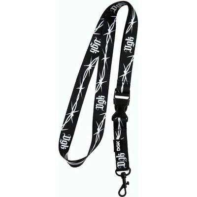 Šňůrka na krk DGK ARMORY LANYARD BLACK