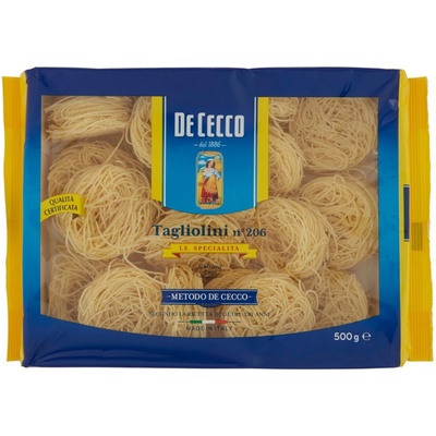 De Cecco Tagliolini No.206 0,5 kg