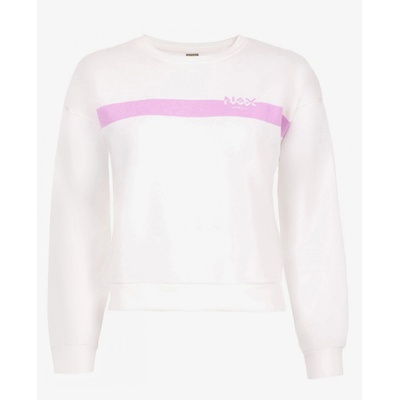 NAX Розово-бял дамски суитчър NAX Sedona NAX | Byal | ЖЕНИ | L