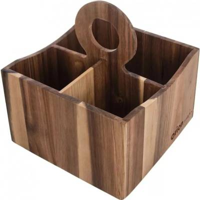 Stojan na příbory akácie WOODEN