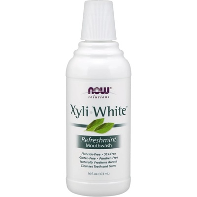 NOW Foods Вода против плака - XyliWhite [473 мл] Мента