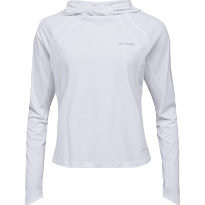 Columbia Stealth Spring LS Hoodie biela strieborná