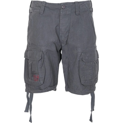 Šortky Surplus Airborne Vintage antracitové