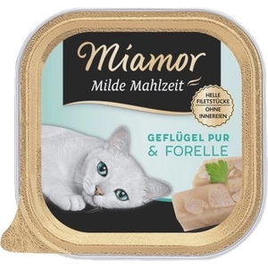 Miamor Milde Mahlzeit птиче месо и пъстърва 100 г