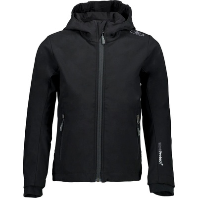 CMP Детско софтшел яке CMP Kid's Jacket Fix Hood 3A29385 Softshell jacket - Nero - размер 176 (EU) (703-5091-0220)