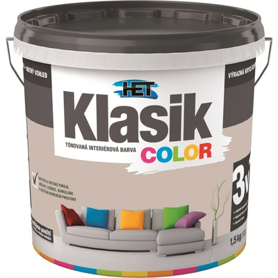 Het Klasik Color - KC 147 šedý břidlicový 4 kg