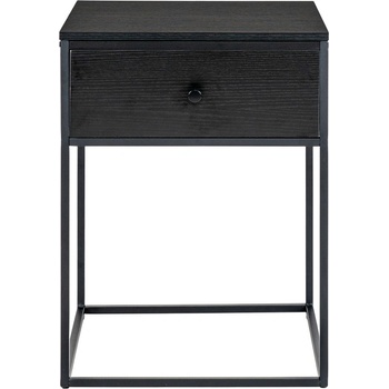 House Nordic Черно нощно шкафче Vita - House Nordic (2101610)