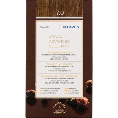 KORRES Боя за коса с арганово масло, 7.0 Русо