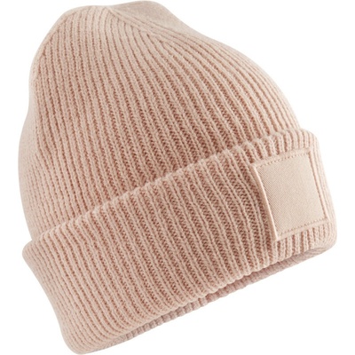 Beechfield Čepice s nášivkou B 336B dětská COT53336B40599-peach broskvová