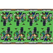Procos Plastový ubrus Minecraft 120 x 180 cm