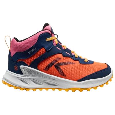 Туристически обувки Keen Youth Zionic Mid WP Walking boots - Naval Academy / Nasturtium - размер 32/33 (EU) (702-4553-0311)