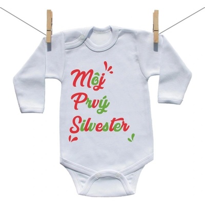 Boodyy Body s dlhým rukávom Môj prvý Silvester