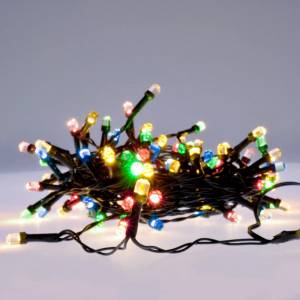 Brilagi - LED коледна гирлянда за външна употреба, 200 LED / 2 режима, 25 m, IP44, многоцветна (BG0425)