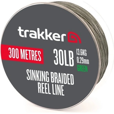 Trakker Kmeňová Šnúra Sinking Braid Reel Line 300 m 0,29 mm 13,6 kg 30 lb