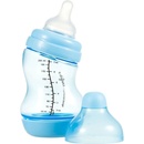Difrax kojenecká S lahvička široká antikolik tmavě modrá 200 ml