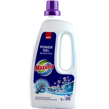 Sano Концентриран гел за пране Sano - Maxima Mountain Fresh, 20 пранета, 1 L (7290102992201)