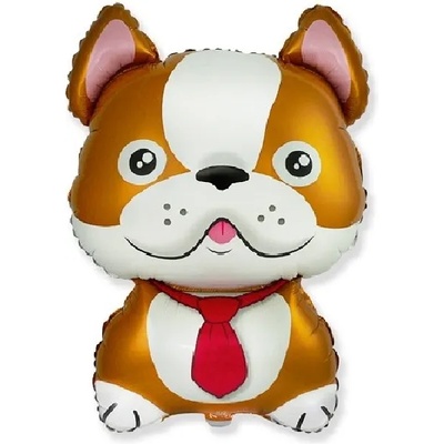 BP Фолиев балон - френски булдог (кафяв)