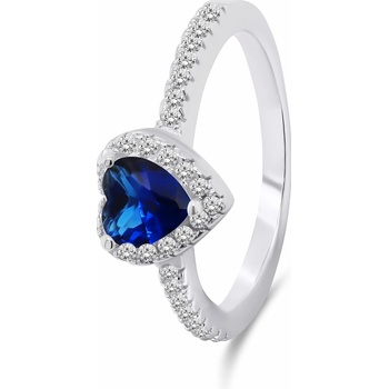 Brilio Silver strieborný prsteň Srdce RI047WB