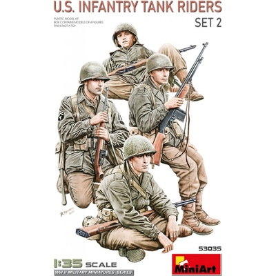 MiniArt U.S. Infantry Tank Riders Set 2 1:35