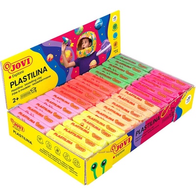 JOVI plastelína 30x50 g 6 farieb neónové