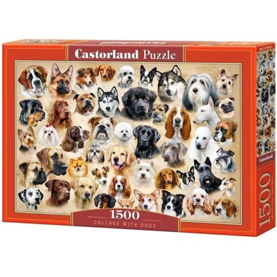CASTORLAND Psí koláž 1500 dielov