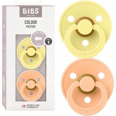 Bibs Colour kaučuk 2ks Sunshine Peach Sunset 130265