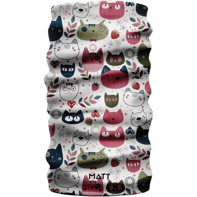 Matt Kids Scarf Coolmax Eco cats