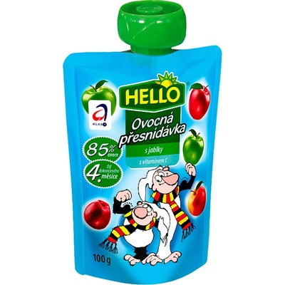 Hello Ovocná s banány a vitaminem C 100 g