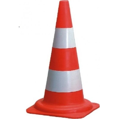 Reflexní dopravní kužel Novap, 50 cm – Sleviste.cz