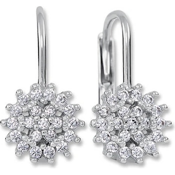 Soliter Úchvatné visiace náušnice z bieleho zlata 239 001 01066 07