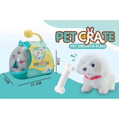 Armtoys ПЛЮШЕНО КУЧЕ С КОКАЛ В ПРОЗРАЧЕН КУФАР