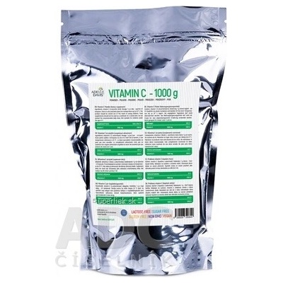 Adelle Davis Vitamín C práškový vrecko 1000 g