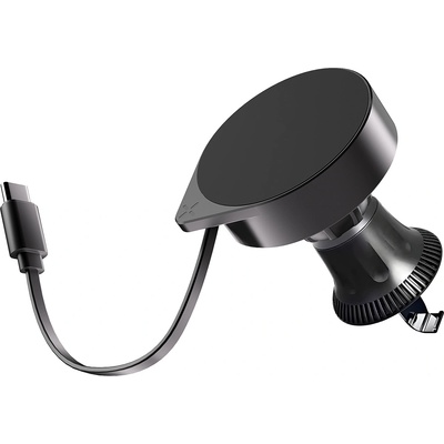Xmart Стойка за автомобил с Безжично зареждане Xmart CH2028MS, MagSafe, Прибиращ се кабел, 28772 (28772)