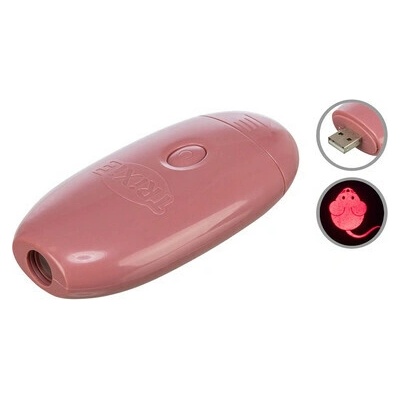 Trixie LED ukazovátko Catch the light laser myš USB 8,5 cm