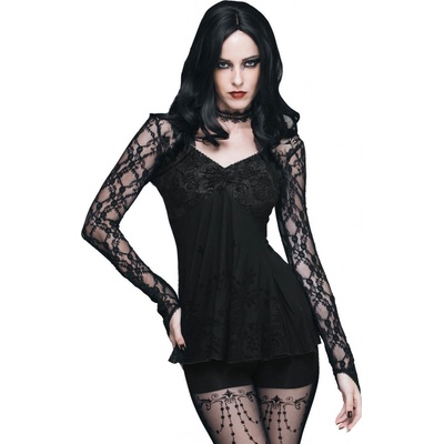 DEVIL FASHION tričko dámske s dlhým rukávom TT051